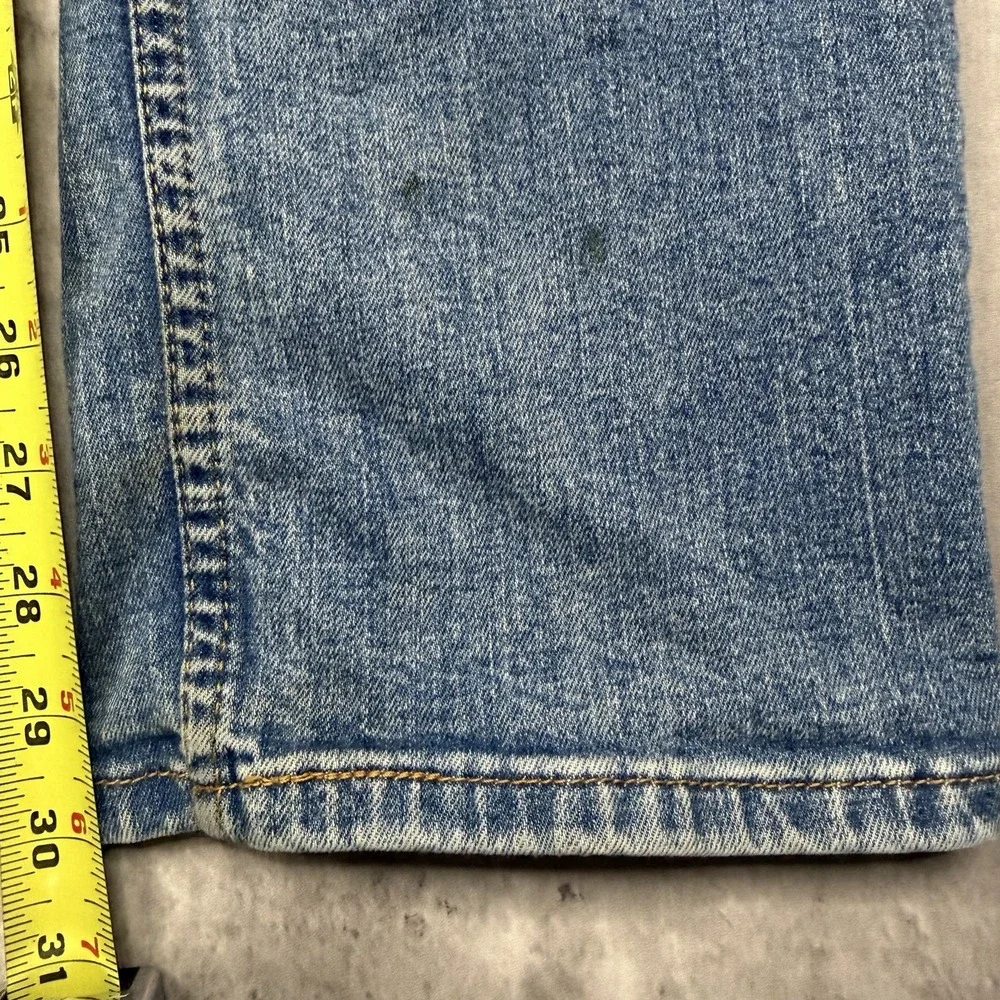 Levis 511 Mens Slim Straight Leg Jeans Blue Dark Wash 36x30 Stretch Work USA